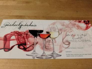 Gutschein für die Vinothek über 20 €