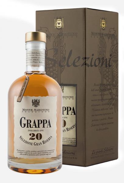 Grappa Stravechhia Monte Sabotino 20 Jahre