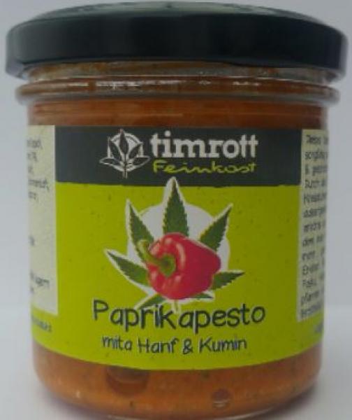 Timrott Paprika Pesto mit Hanf & Kumin